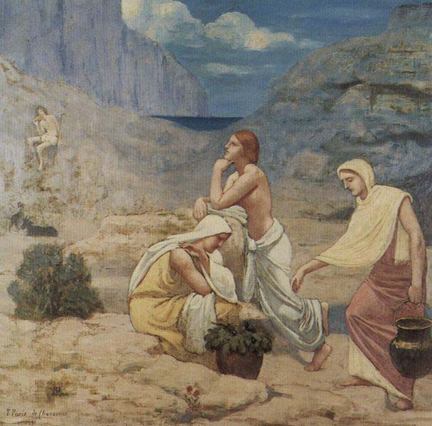 Pierre Puvis de Chavannes Magdalena